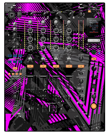 Pioneer DJ DJM 900 NEXUS Skin Ridge Pink
